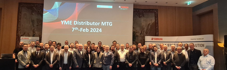 Yamaha SMT Section stärkt Vertriebspartner-Netz beim jährlichen Distributor-Treffen 2024